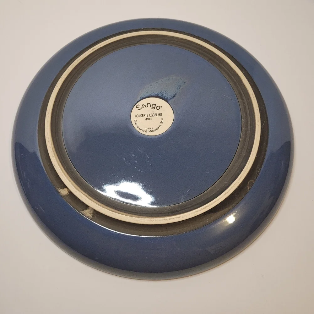 Sango Concepts Eggplant Chop Plate 12